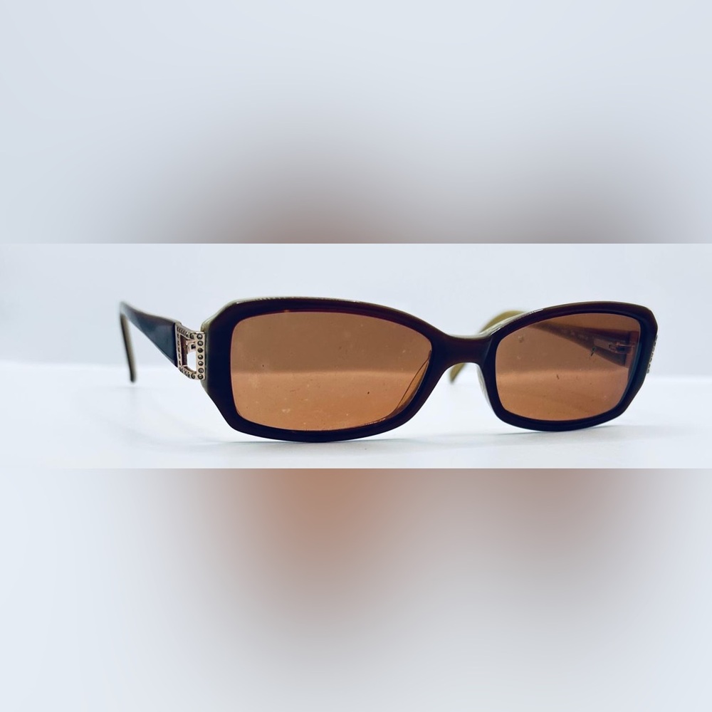 Catherine Deneuve CD-327 Brown Oval Sunglasses Frames Only